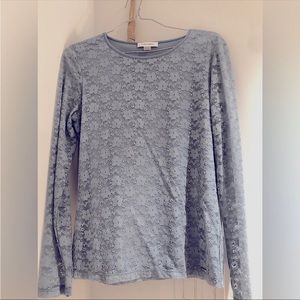 Calvin Klein lace top - vintage style blouse CK